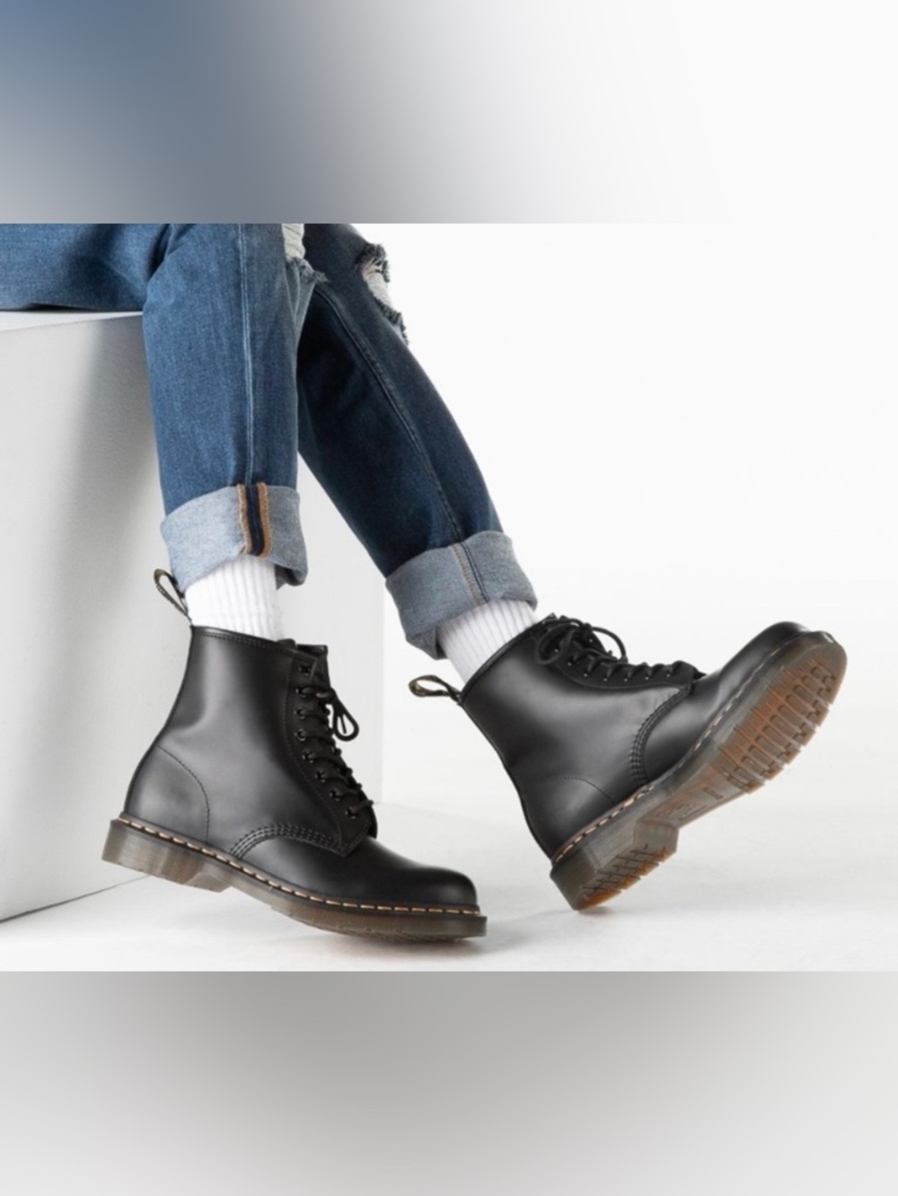 Doc Marten 1460 Nappa Leather Boots with original box - Picture 2 of 9